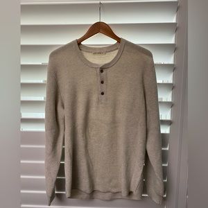 Men’s marine layer waffle sweater